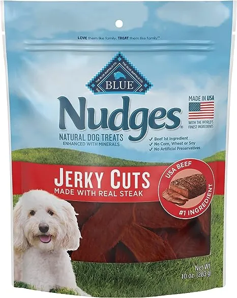 Blue Buffalo Dog Treats, Natural, Jerky Cuts 10 oz