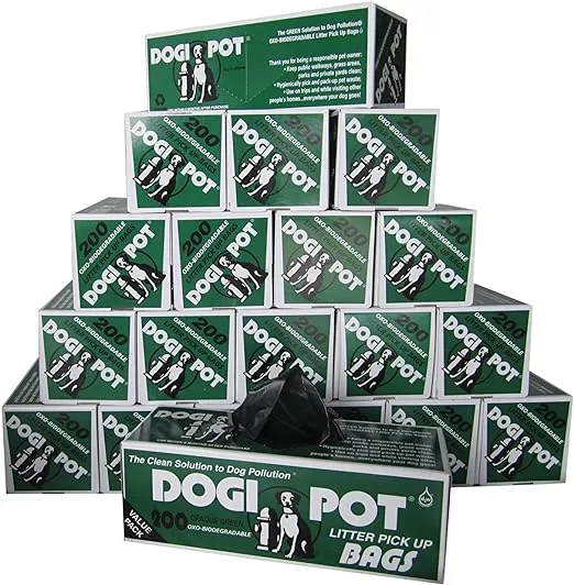 Dogipot Litter Pick Up Bags - 20 Roll Case, 1402-20