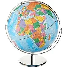 Advantus 12" Desktop World Globe with Blue Oceans (30502)