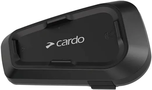 Cardo Systems Spirit Motorcycle Bluetooth Communication Headset - Black, Single Pack