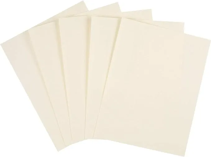 Staples 67 lb. Cardstock Paper8.5" x 11"Cream250 Sheets/Pack (82997) 14842