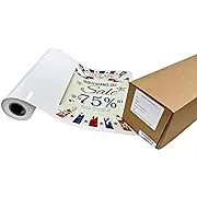 Photo Peel Matte Printable Adhesive Vinyl Roll 44 inches x 60 feet Inkjet Peel and Stick Sticker Paper Works with All Inkjet Printers Including Professional Makes and Models Like Epson Canon HP