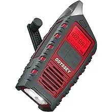 Eton All-Band Odyssey Multipower-Radio mit Bluetooth, Wetterradio, Notfallradio, solarbetrieben, batteriebetrieben, LED-Taschenlampe, Handy-Ladegerät, Engagement zur Vorbereitung