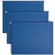 Smead Colored Hanging File Folders with 1/5 Cut