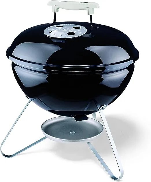 Weber 14 in. Smokey Joe Charcoal Grill Black