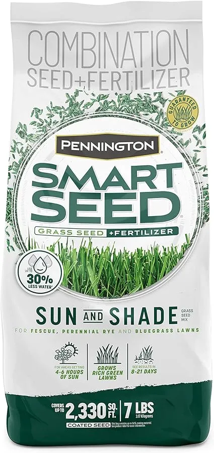 Pennington Smart Seed Sun and Shade Mix Grass Seed - 7 lb.