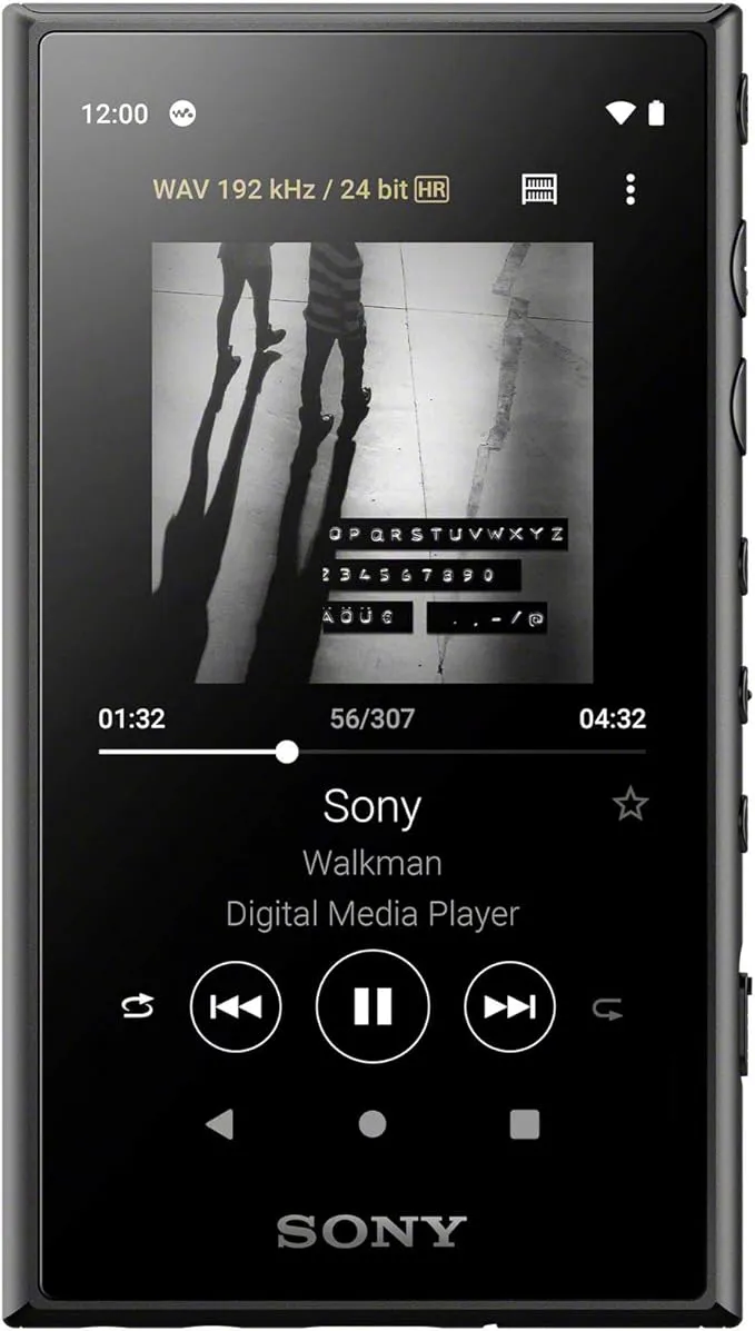 Sony NW-A105 Black Walkman Portable Audio Player High Res English JP Working