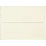 100 Pack of A7 Envelopes - 70lb Premium Natural Opaque Text for Professional, Secure, and Large Scale Mailing Needs - Perfect for Businesses, Invitations and Personal Use (Cream, A7)