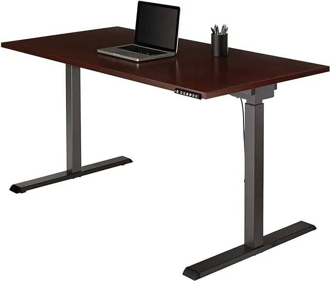 Realspace Magellan Pneumatic Height-Adjustable Standing Desk