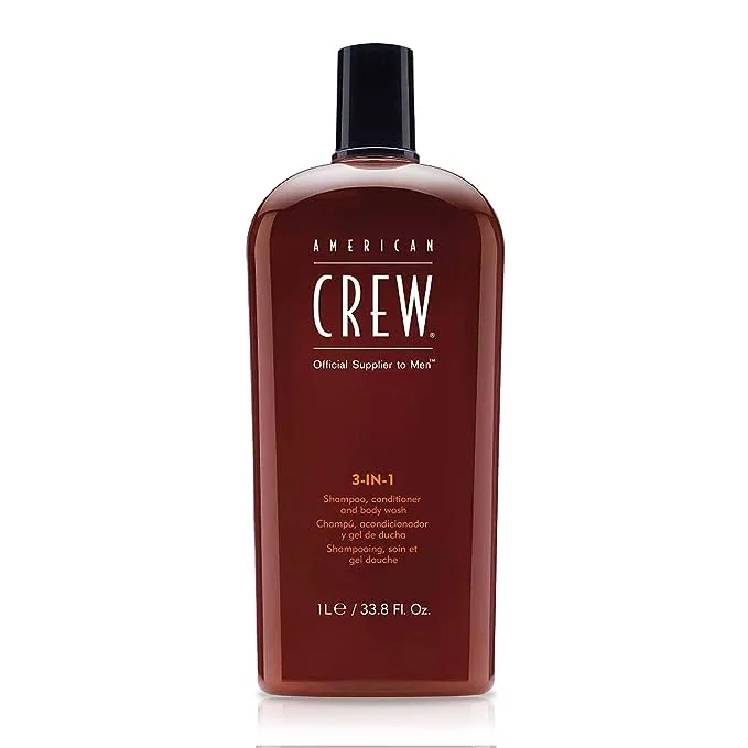 American Crew - 3-in-1 - Shampoo, Conditioner & Body Wash 33.8 oz