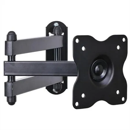 VideoSecu TV Monitor Wall Mount for most 19 - 29 inch LCD LED HDTV Full Motion Articulating Tilt Swivel Flat Panel Screen Bracket VESA 100x100/75x75mm bhp