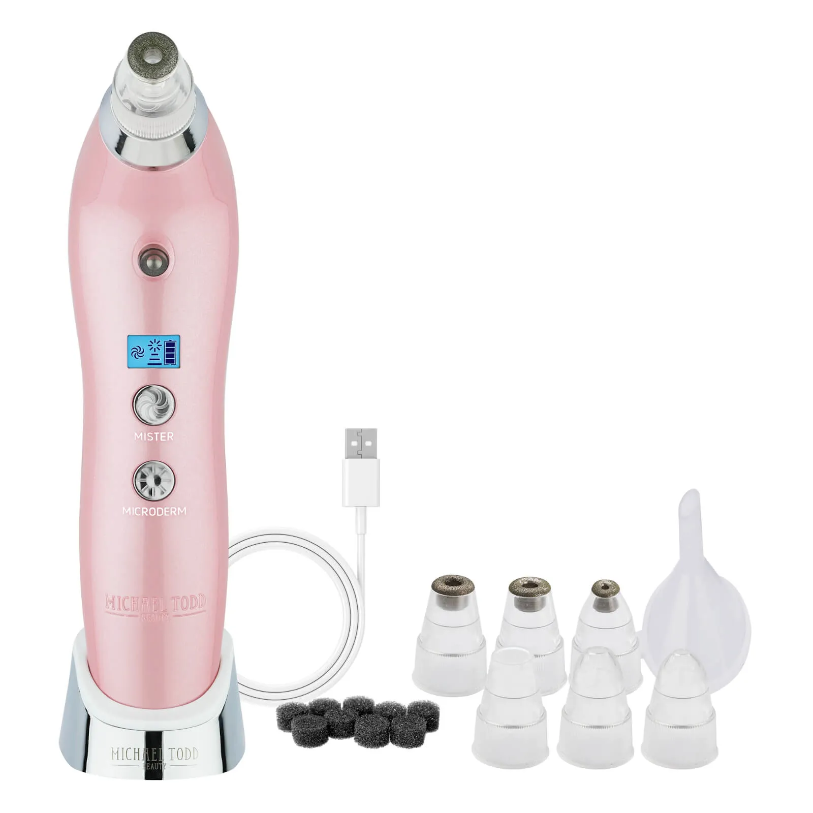 Michael Todd Beauty Sonic Refresher Wet/Dry Sonic Microdermabrasion and Pore Extraction System (Various Shades)