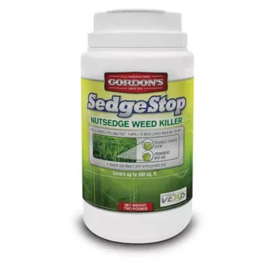 Gordon's Sedge Stop Nutsedge Weed Killer, Granular With Shaker Can- 2Lbs