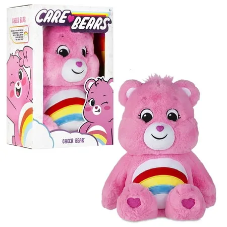 Care Bears Cheer Bear Stuffed Animal ,14 inches