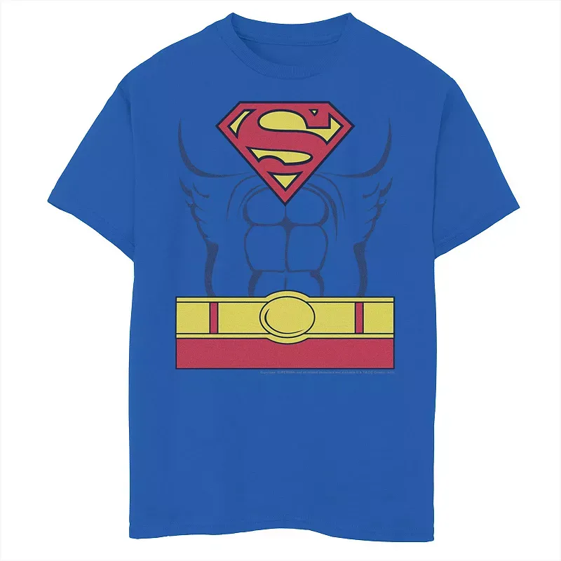 Boys 8-20 DC Comics Superman Costume Graphic Tee