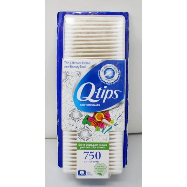 Q-tips Cotton Swabs, 1000 ct