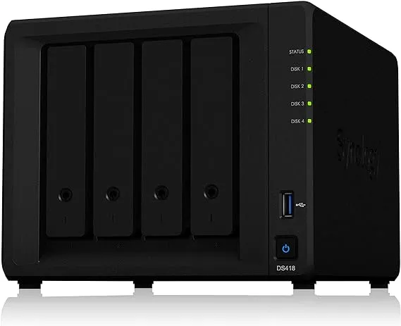 Synology 4 bay NAS DiskStation DS418 (Diskless)