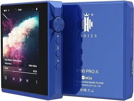 Hidizs AP80 Pro-X Portable Balanced Lossless MQA Bluetooth Music Player with Dua