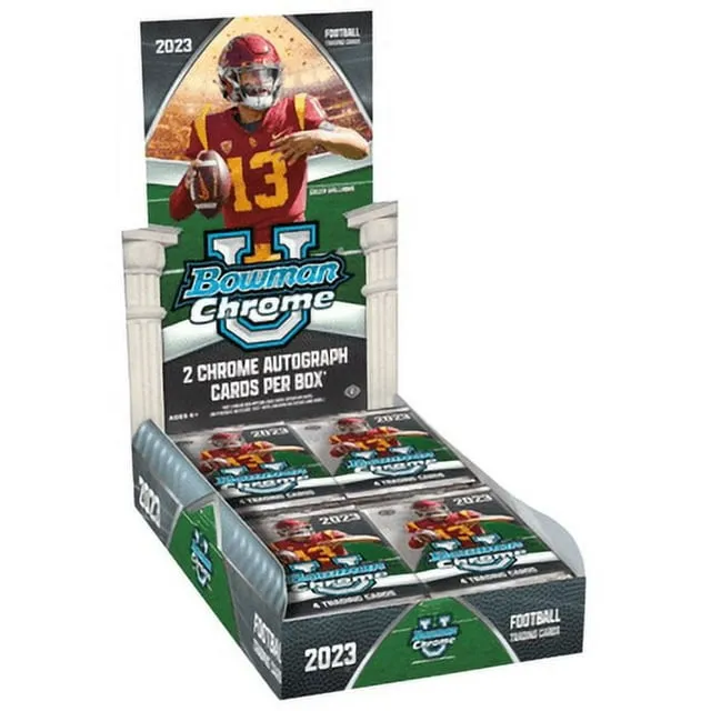 Bowman Chrome University Football Hobby Box