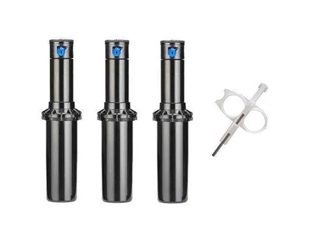 Hunter PGP Ultra Rotor Sprinkler Heads - 3 Pack - Includes Adjustment Tool