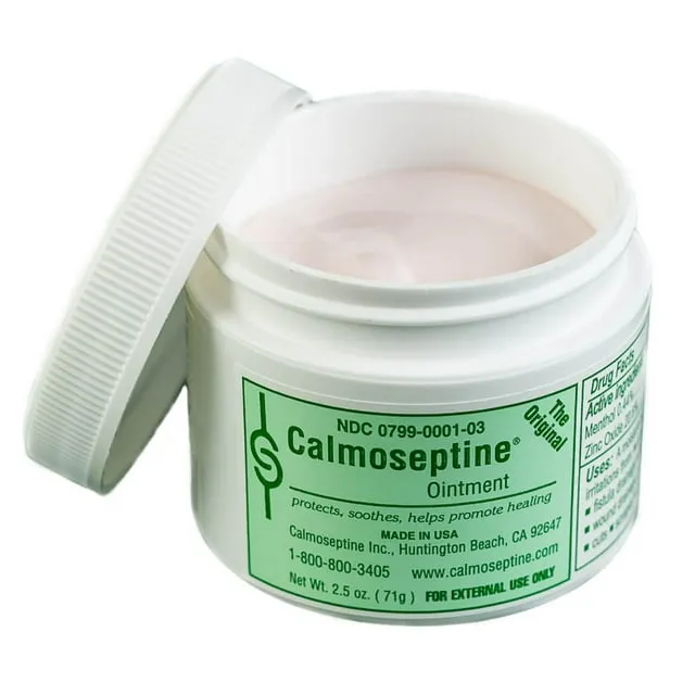 Calmoseptine Ointment - 2.5 oz Jar