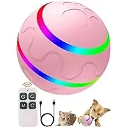 Scolea ?remote Control & 2023 newest? pawdepot Smart Interactive Dog Toy Ball with LED Lights, automatic/active Rolling and J