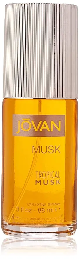 Jovan Tropical Musk for Men 3.0 oz Cologne Spray