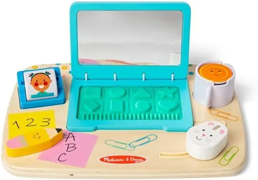 Melissa & Doug Work & Play Desktop Activity Board