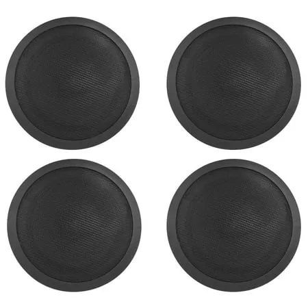 (4) Rockville CCL5T Black 70V 5 Commercial Ceiling Speakers 4 Restaurant/Office