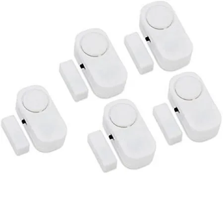 Door Window Alarm 90DB Door Alarms for Kids Safety Window Pool Alarms for Home (5 Pack)