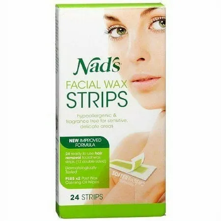 Facial Wax Strips Nad's