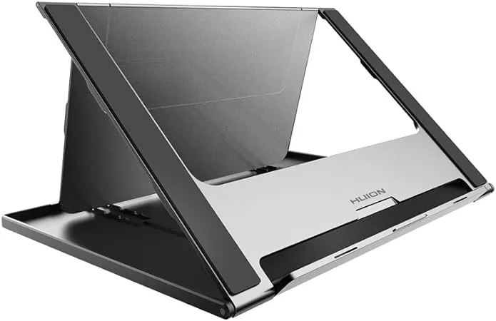 HUION ST200 Soporte ajustable para tableta de dibujo, soporte de escritorio portátil para 10-16 pulgadas, pantalla de lápiz gráfico, Kamvas 13, Kamvas 12, Kamvas 16 2021, Kamvas Pro 16/Pro 12/Pro 13, iPad Pro, Cintiq 16, Wacom One