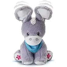 Peek-A-Boo Donkey: Soft Stuffed Animal Toy for Infants 6-18 Months with Movin...