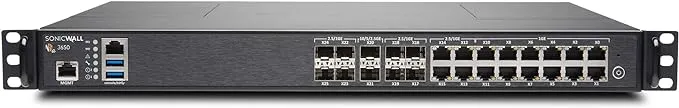 SonicWALL - 01-SSC-3215 - SonicWall NSA 3650 High Availability Network Security/Firewall Appliance - 16 Port -