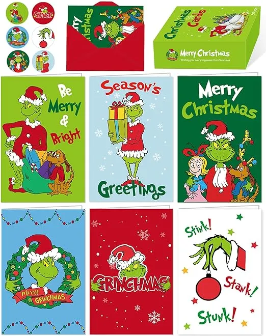 rinoLY Grinchs Christmas Cards