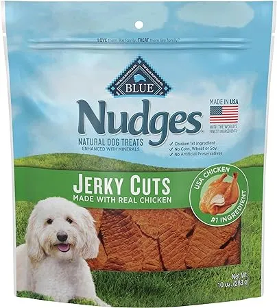 Blue Buffalo Dog Treats, Jerky Cuts, Natural 10 oz