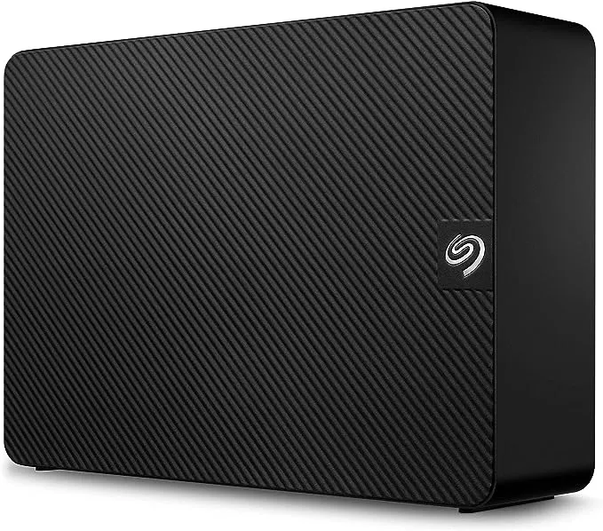 Seagate Desktop 8TB External Hard Drive HDD – USB 3.0 for PC, Laptop And Mac, 1-Year Rescue Service (STGY8000400), Black