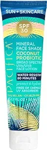 Pacifica Mineral Face Shade Coconut Probiotic SPF 30 Women Lotion 1.7 oz