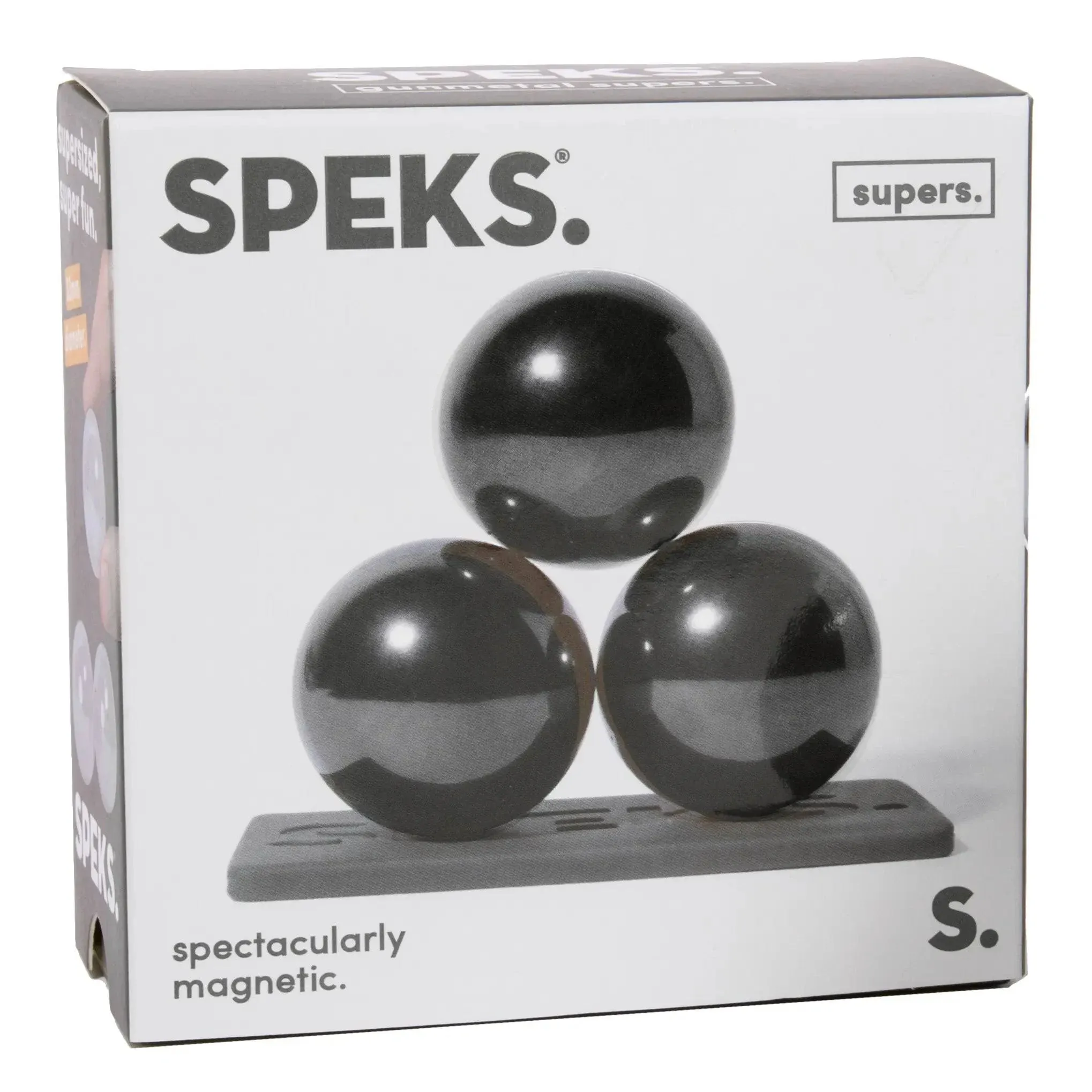 Speks: Supers Gunmetal | 3-Set