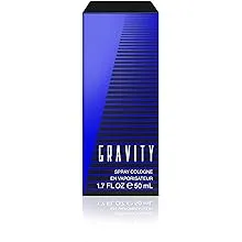 Gravity Eau de Cologne Spray, Vegan Formula, Fragrance, Earthy Wood and Leather Notes, 1.7oz