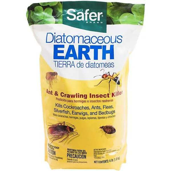 Safer Diatomaceous Earth Insect Killer