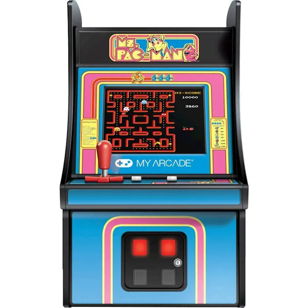 Micro Player(TM) Retro Mini Arcade Machine (Ms. Pac-Man(TM))