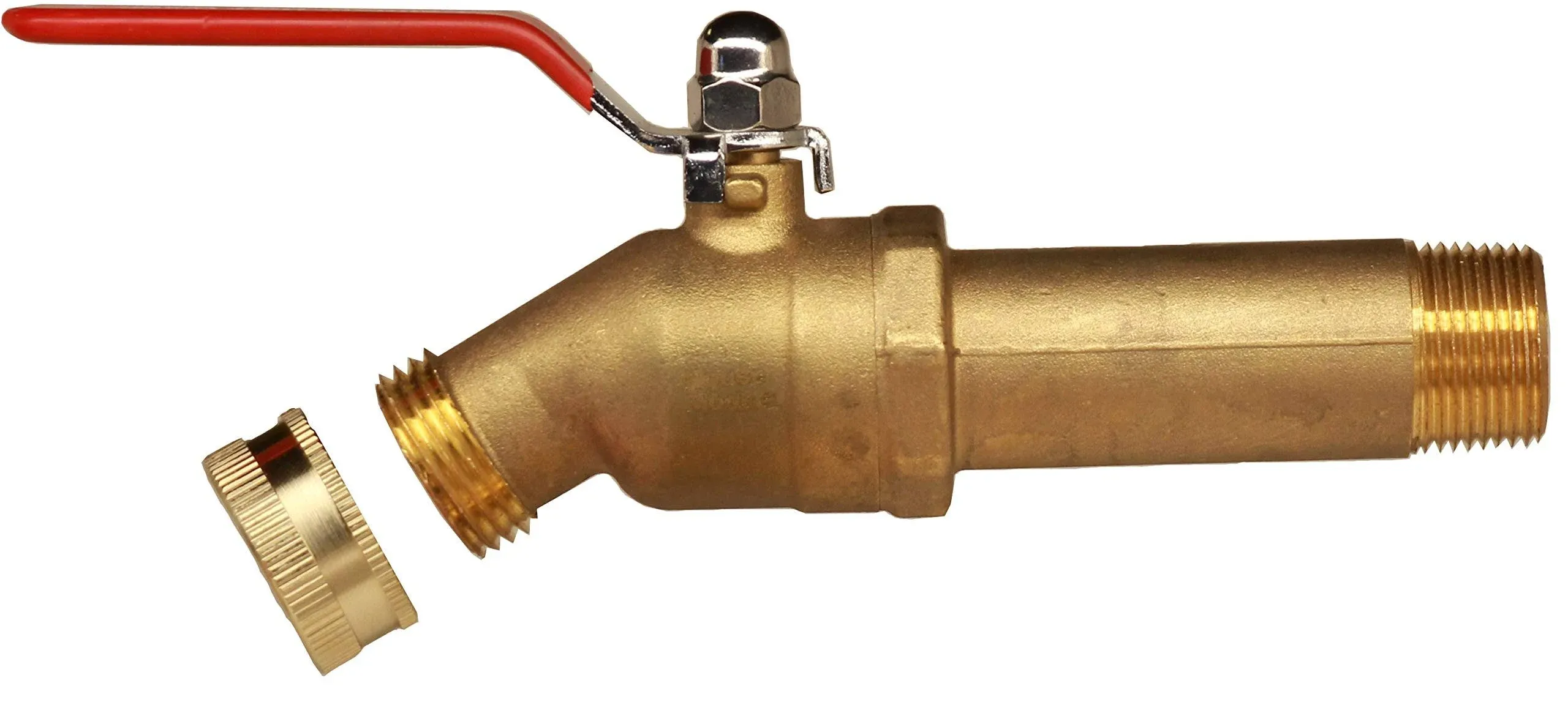 House Mods HMP011 LF Compliant Brass 3/4" MIP Water Heater Replacement Drain Valve