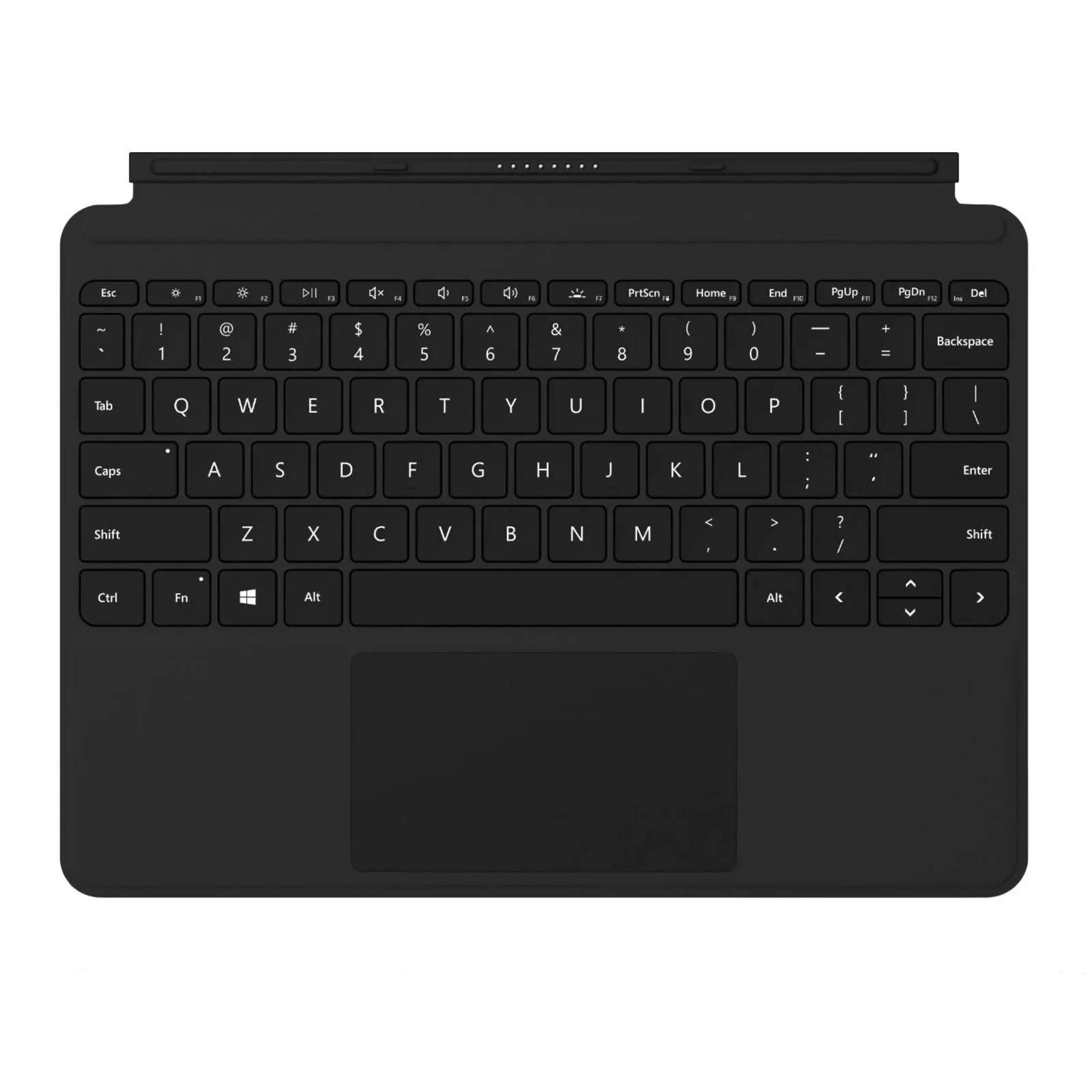 Microsoft - Surface Go Type Cover - Black