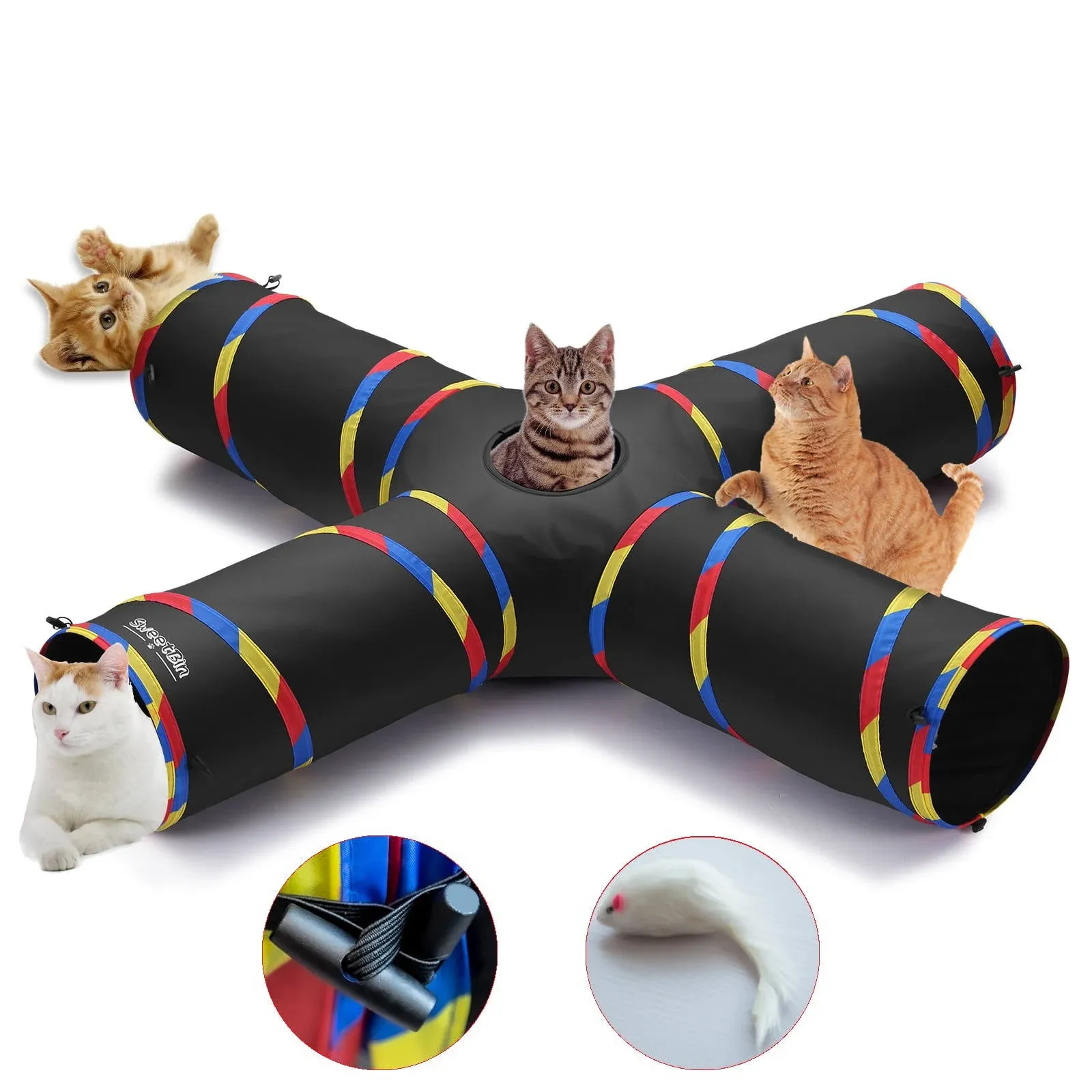 4 Way Cat Tunnels