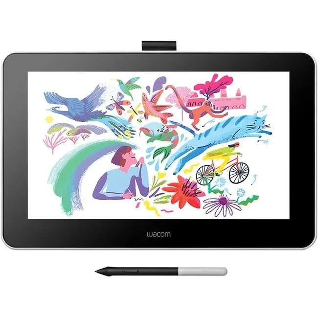 Wacom One 13.3 Inch Digital Graphic Drawing Tablet with Screen