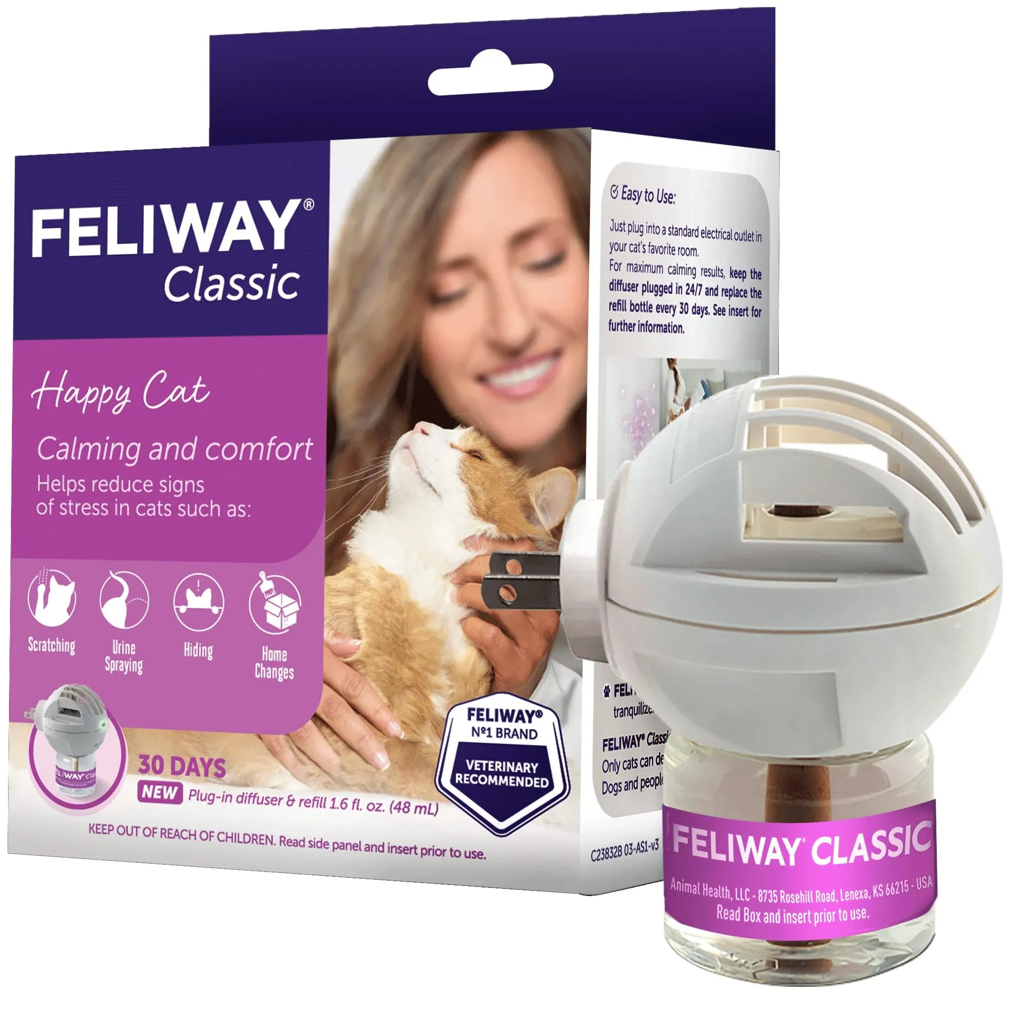 Feliway Classic 30 Day Starter Kit