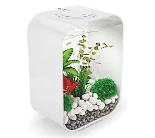 biOrb Life 15 Aquarium with Standard Light - 4 Gallon ,White