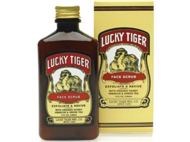 Lucky Tiger, Face Scrub 5 fl oz