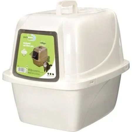 Van Ness Enclosed Cat Litter Pan - Large